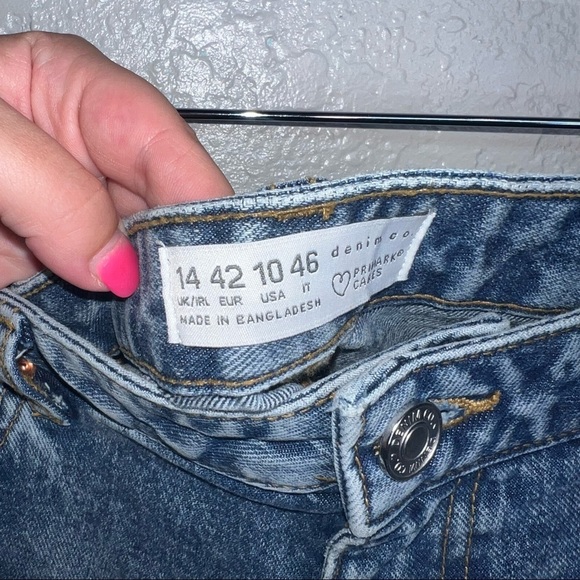 Primark Denim Ripped Jean Shorts - Picture 5 of 9